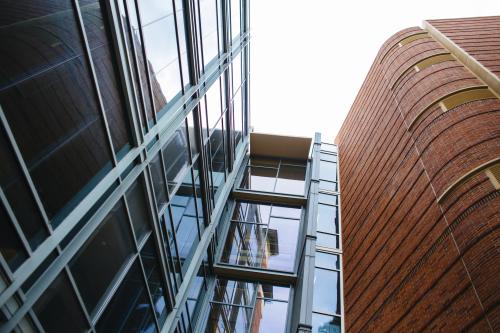 Terasaki Life Sciences Building from an angle