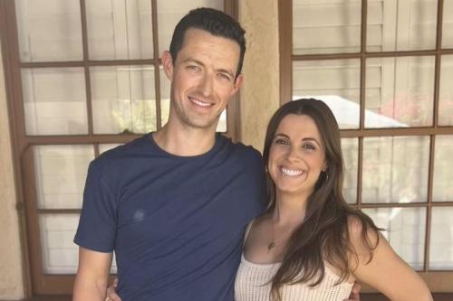 Jon Fields smiles beside his wife, Christina Fields.