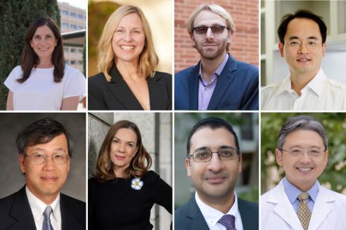 8-part collage with mulit-institutional scientists.