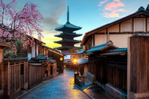 An image of a quiet street in Kyoto, Japan, where the iPSC 20th Anniversary Symposium will take place.