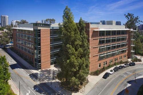 The Terasaki Life Sciences Building, the new home of the Broad Stem Cell Research Center-California Institute for Regenerative Medicine Laboratory