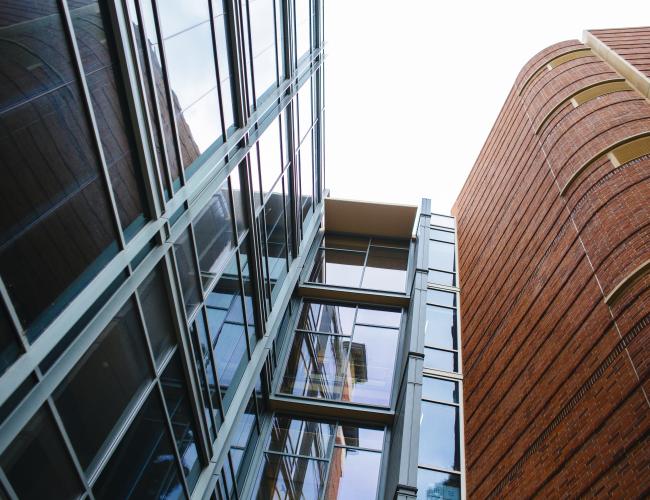 Terasaki Life Sciences Building from an angle