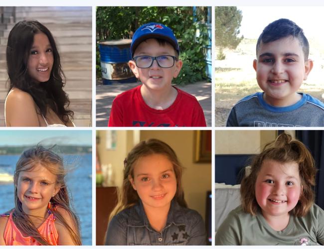 Six elementary, middle and high school age kids years after they received a gene therapy for ADA-SCID
