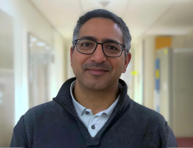 Photograph of UCLA researcher Manish Butte, PhD, MD