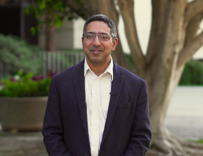 Photograph of Manish Butte, PhD, MD