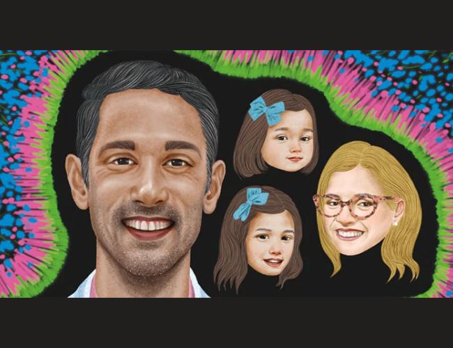 Illustration of Ranmal Samarasinghe, MD, PhD