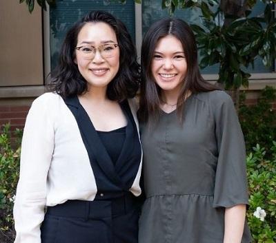 Dr. Gloria Yiu and Grace McAuley 