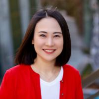 UCLA researcher Mingxia Gu smiles for a headshot.