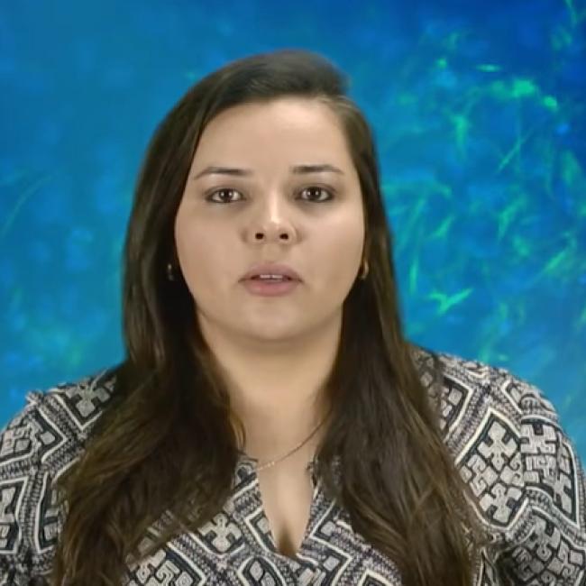 Headshot of scientist Aimee Flores