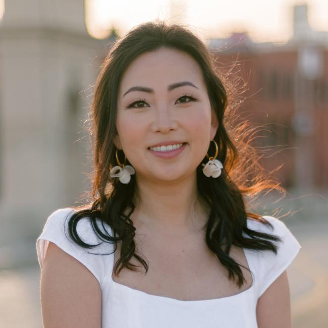 headshot of staff member Linda Wang