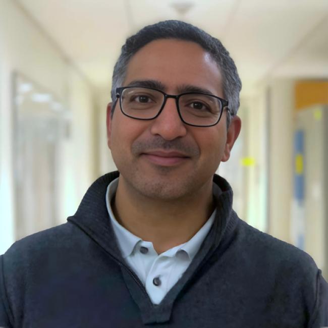 Photograph of UCLA researcher Manish Butte, PhD, MD