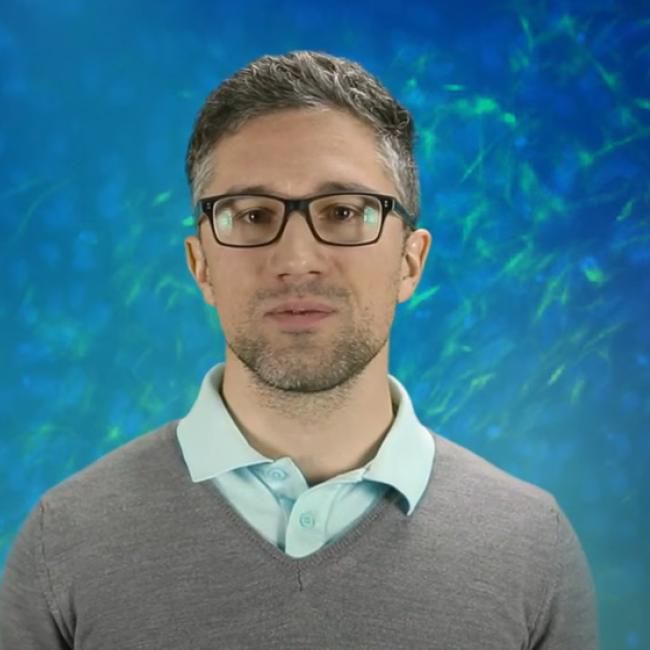 Petko Fiziev smiles in a video screengrab.