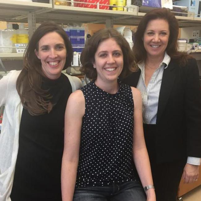 From left: April Pyle, Courtney Young and Melissa Spencer