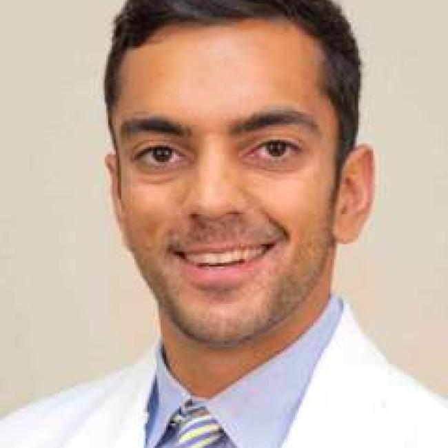 Zubin Mehta, M.D. smiles for a headshot