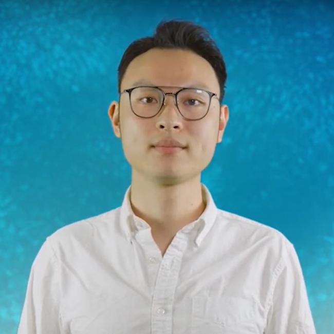 Yu, Jiaji smiles for a photograph.